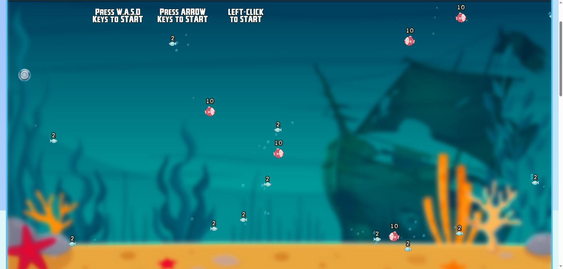 Fish Eat Getting Big gameplay screenshot 2